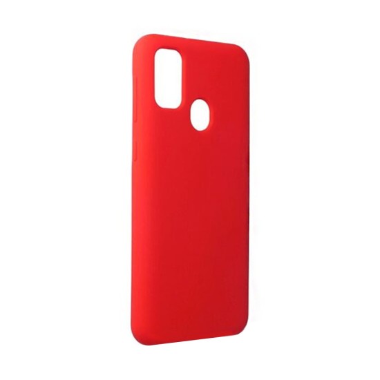 Capa de Silicone para Samsung Samsung Galaxy M21/M21s/M31 Vermelho